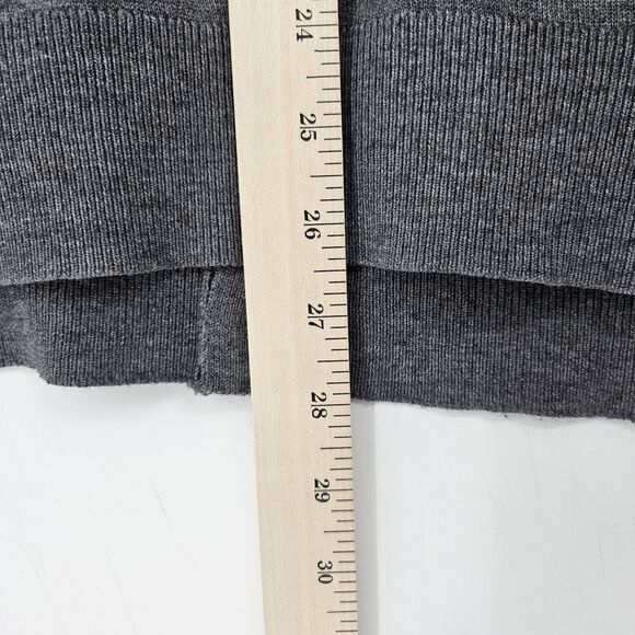 Pj‎ Paul Jones Cardigan Sweater Mens Large Collar Gray Long Sleeve Casual Preppy - Picture 6 of 10